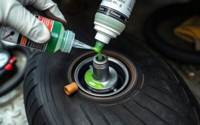seal tire with slime