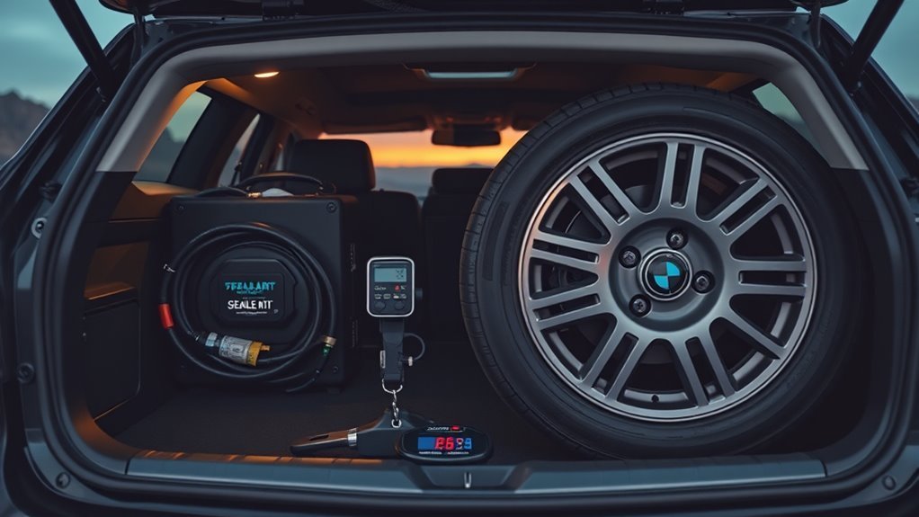 sealant vs spare wheel