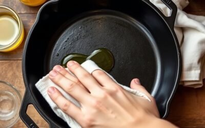 seasoning a wrought iron