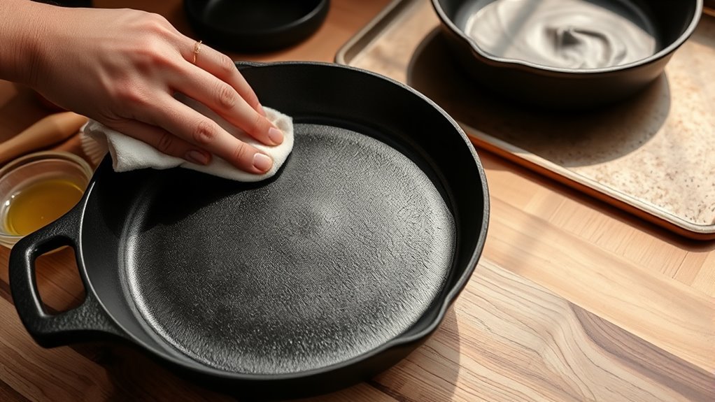seasoning enhances cookware performance