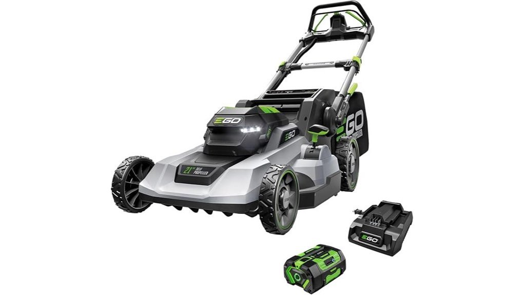 self propelled electric lawn mower
