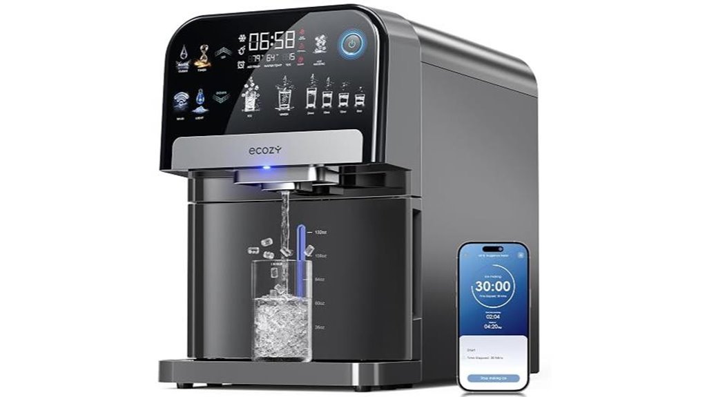smart ice maker dispenser