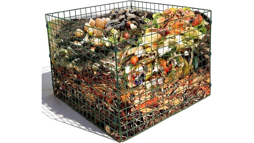 spacious outdoor composting solution