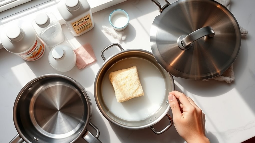 stainless steel cookware care