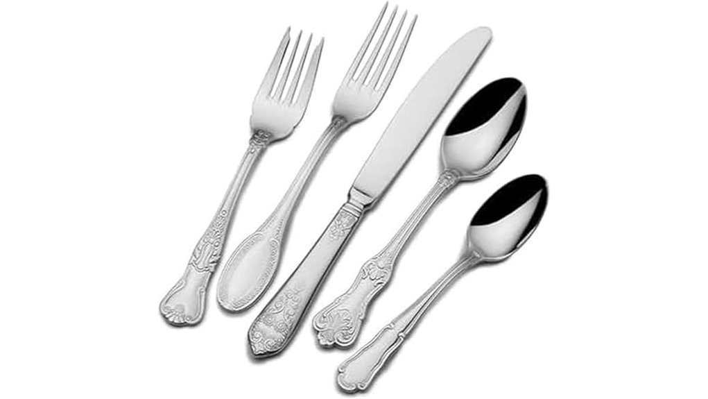 stainless steel flatware set