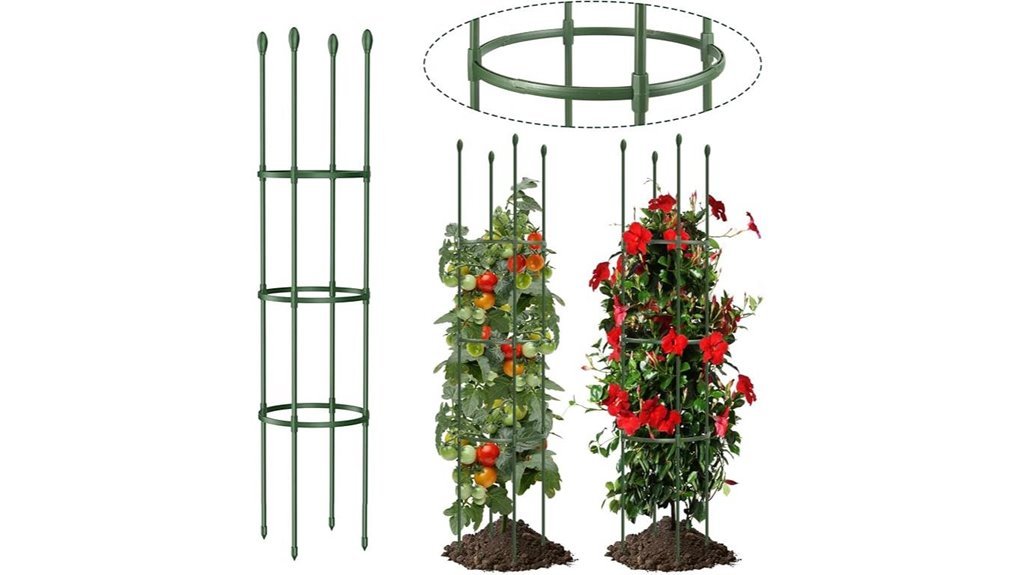 sturdy 55 inch tomato support