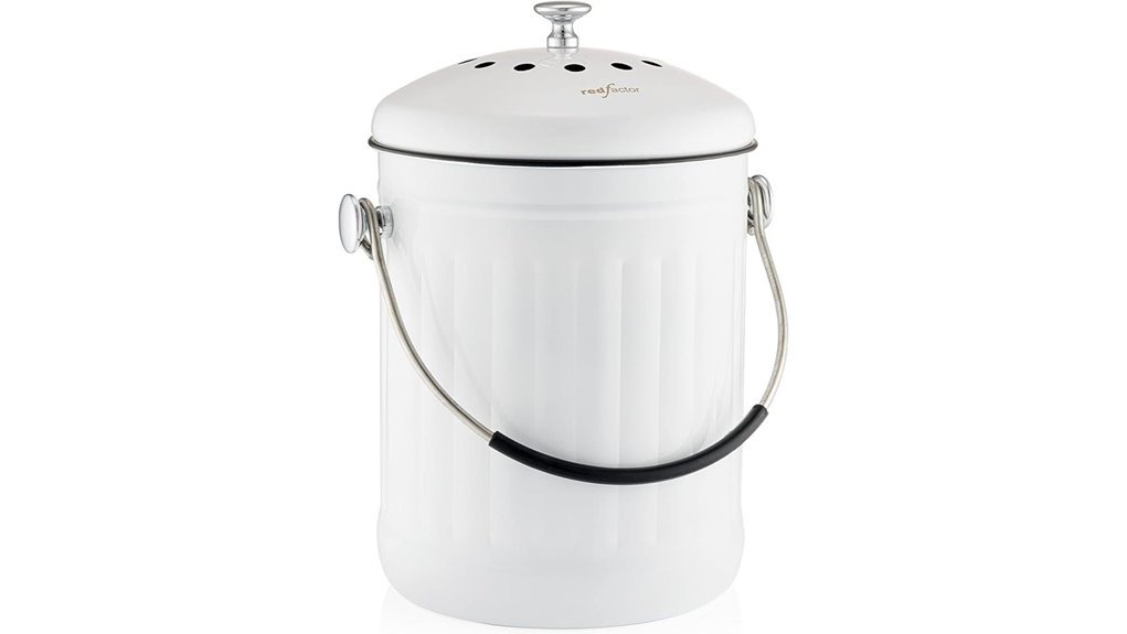 stylish kitchen compost solution