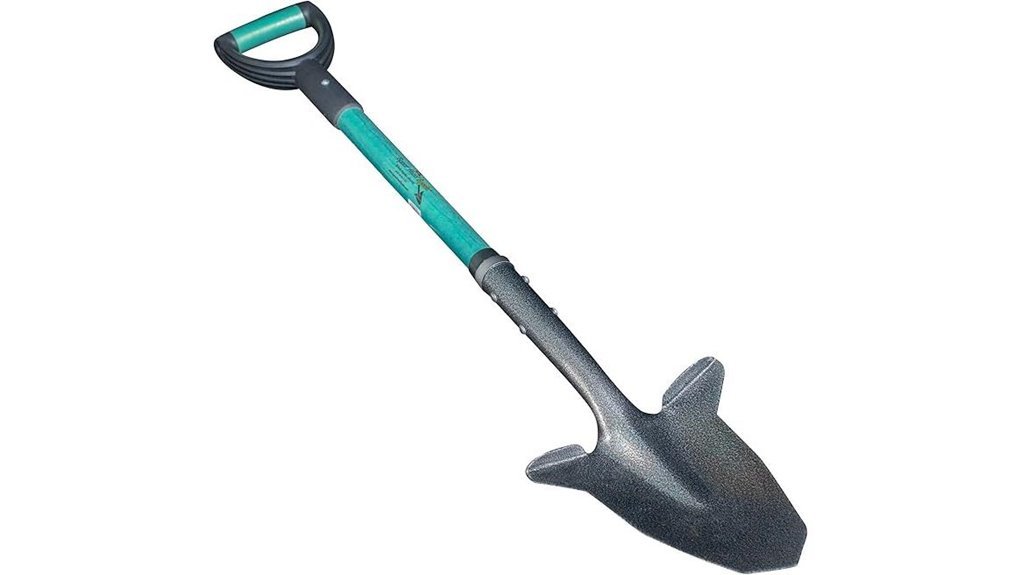 teal 40 garden shovel