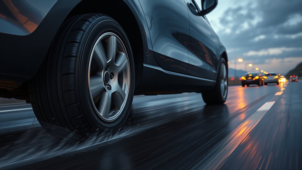 diagram showing common tire noise causes and solutions