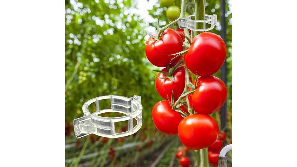 tomato support trellis clips