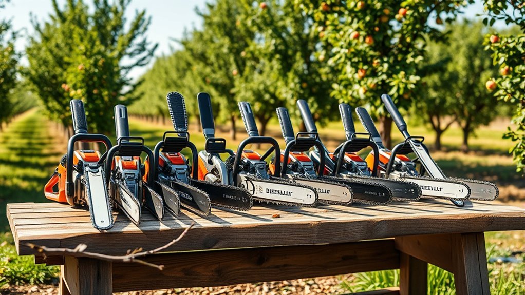 top chainsaws for pruning