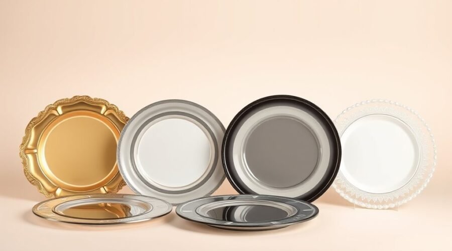 top charger plate picks