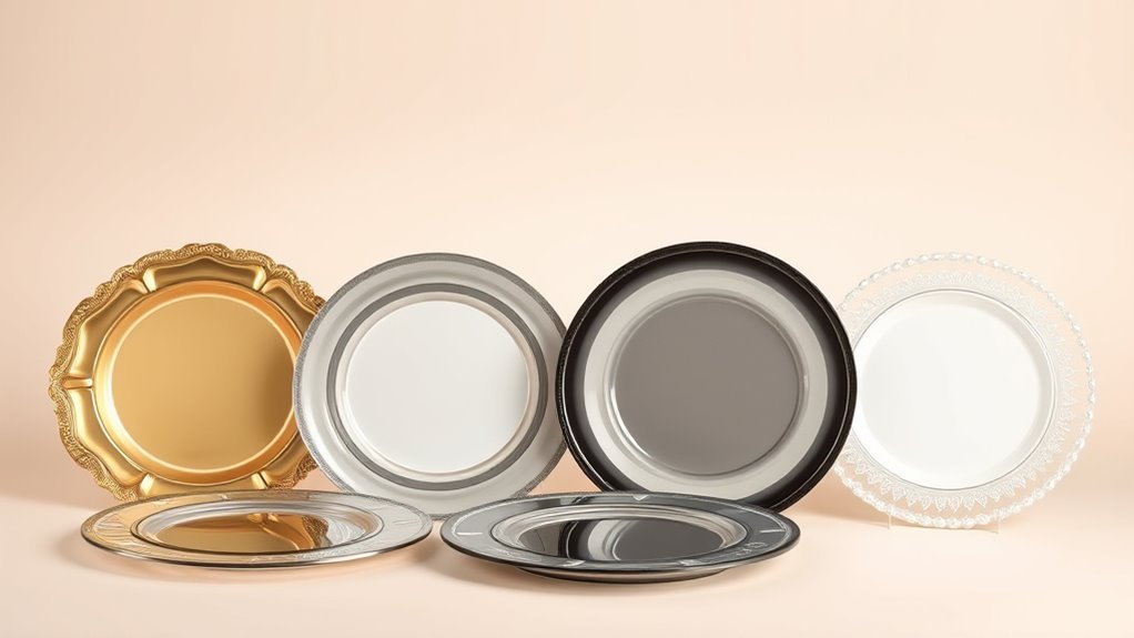 top charger plate picks