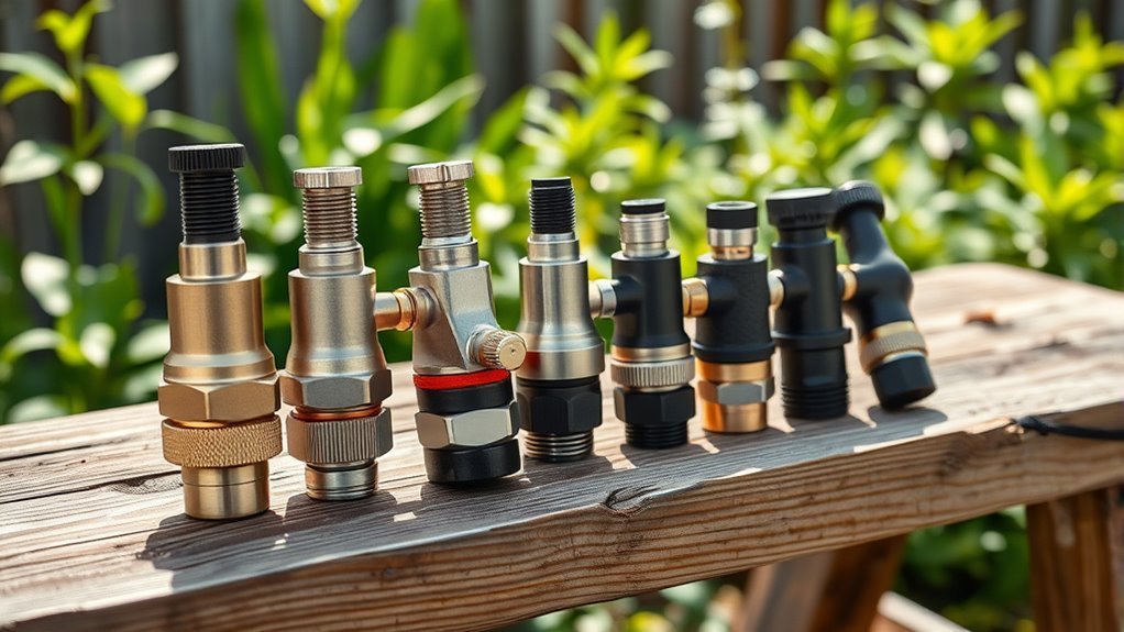 top garden hose splitters