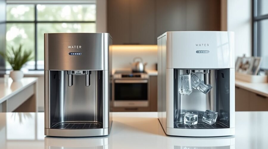 top ice making water dispensers