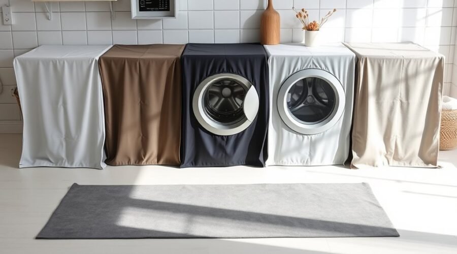 top washing machine covers