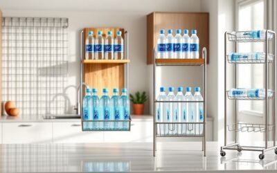 top water bottle racks