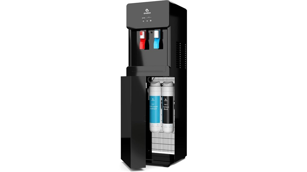 touchless self cleaning water cooler