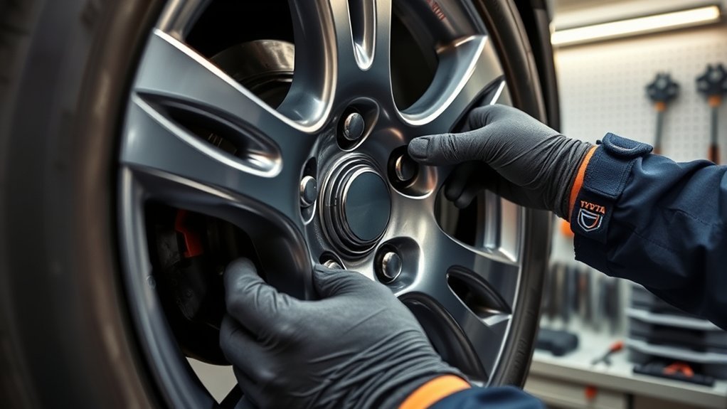Toyota Camry TPMS sensor installation best practices with service kit hardware