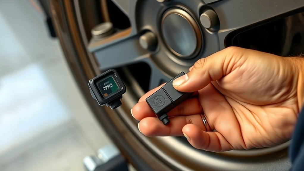 TPMS sensor replacement guidelines during tire service
