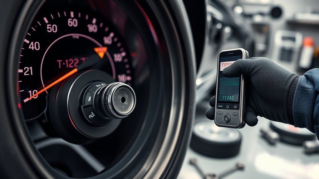 tpms tire reading issues