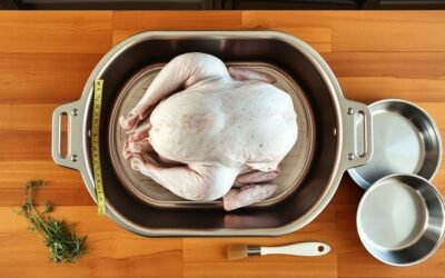 turkey roasting pan size