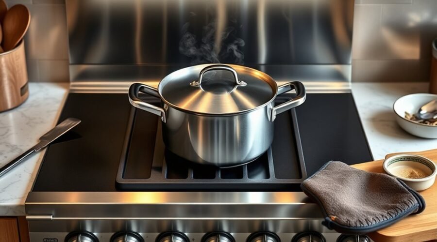 using pots on griddles