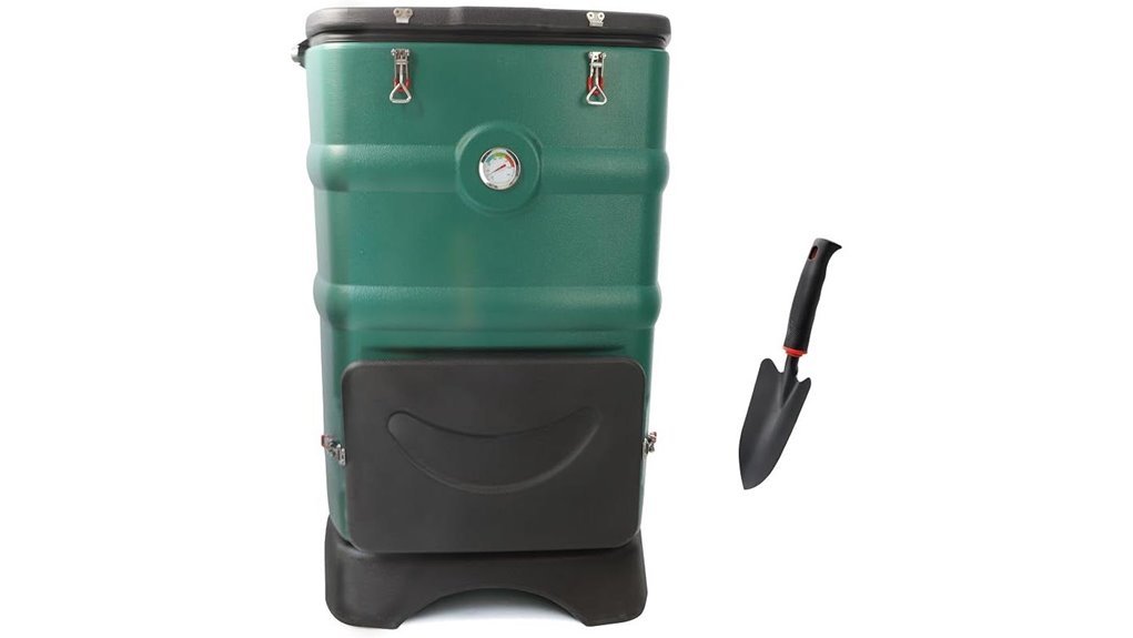 ventilated green compost bin