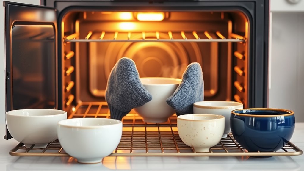 verify oven safe ceramics first