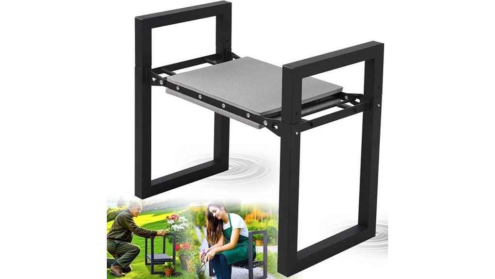 versatile gardening seat kneeler