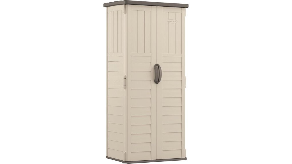 vertical outdoor storage solution