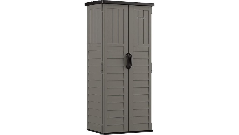 vertical storage shed solution