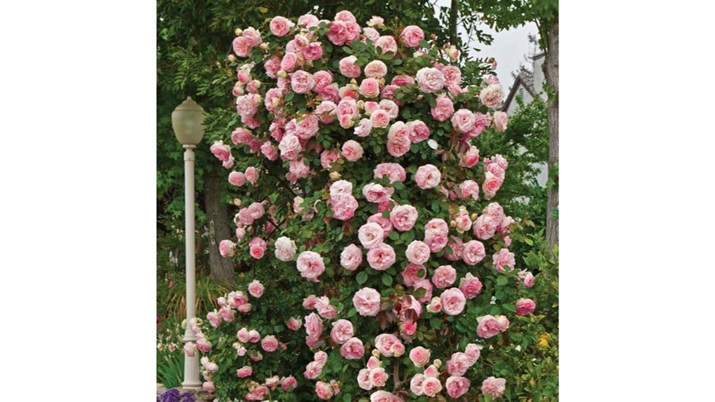 vibrant reblooming pink rose