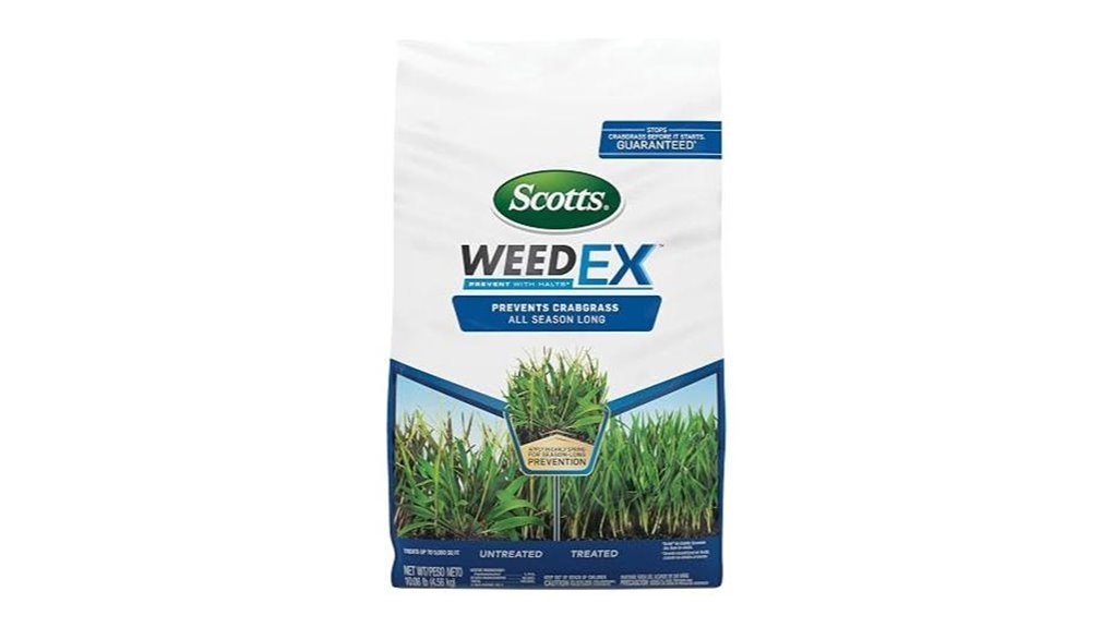 weed prevention with halts