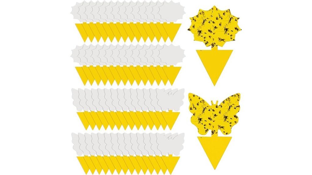 yellow sticky gnat traps